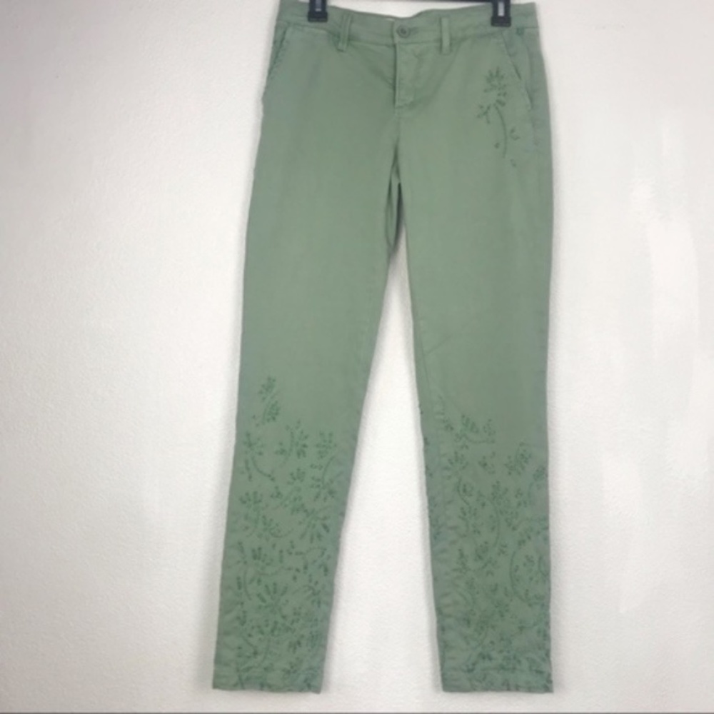Pilcro and the letterpress mint green chino